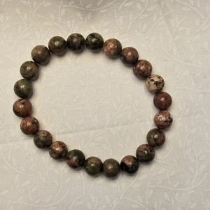 Unakite Crystal Bracelet